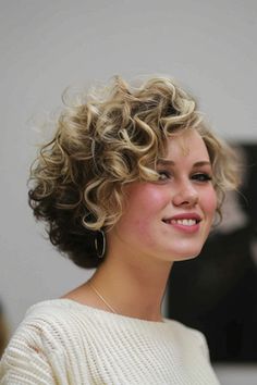 Reverse Bob, Curly Shag, Curly Pixie, Perm