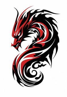 Dragon Tattoo: Symbol of Courage Dragon Tattoo Celtic, Dragon Scale Tattoo, Trible Tattoos For Men, Detailed Tattoo Designs, Viking Rune Tattoo, Dragon Symbol, Celtic Dragon Tattoos, Dragon Tattoo Ideas, Dragon Png