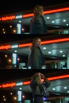 Night Light Photoshoot, Petrol Station Photography, Night Aesthetic Photography, Cinematic Photography Night, Inspiration For Photoshoot, Vintage Look Photoshoot, Photography Low Light, Night Cinematic Photography, Night Shoot Aesthetic