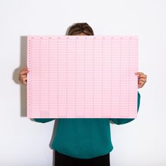 2025 Yearly Wall Calendar - Pink - Case Study Yearly Wall Calendar, Magnetic Poster Hanger, Minimalist Stationery, Wall Calendar Design, Large Wall Calendar, Calendar Management, Calendar Layout, Wall Planner, 2025 Calendar