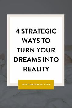 How to make your dreams happen this year – even if you feel behind on your goals. Your life goals are possible. Here are four ways you can go after your dreams with confidence. Make Your Dreams Happen, Turn Your Dreams Into Reality, Dreams Into Reality, How To Make Your, Dreaming Of You