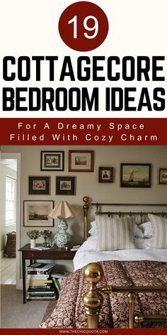 cottagecore bedroom Witchy Cottagecore Bedroom, Cottagecore Bedroom Aesthetic, Cottagecore Bedrooms, French Cottage Bedroom, Cottagecore Living Room, Cottagecore Bedroom Ideas, Cottage Bedroom Decor, Cozy Cottage Bedroom, Western Cottage