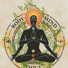 Body Mind Soul, Chakra Heilung, Yoga Studio Design, Soul Healing, Woman Sitting, Healing Arts, Les Chakras, Yoga Photography