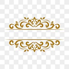 an ornate gold frame on a white background, borders, frames, decorative png and psd