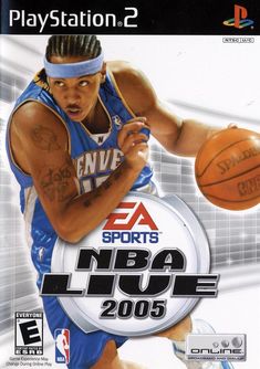 NBA Live 2005 - PlayStation 2 Gamecube Games, Nba Live, Ps2 Games, Wii Games, Carmelo Anthony, Ea Sports, Xbox Live, Xbox Games, Playstation 2