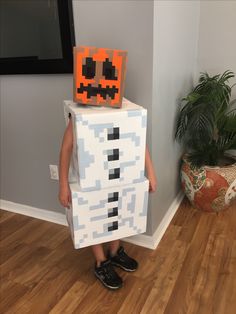 Minecraft Halloween Ideas, Pair Halloween Costumes, Minecraft Pumpkin, Halloween Diy Outfit, Minecraft Halloween, Minecraft Outfits, Minecraft Costumes, Diy Halloween Costumes Easy, Minecraft Birthday