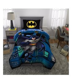 the batman bedding set is ready to be made