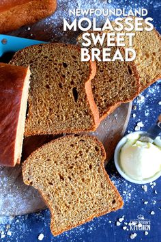 Molasses Bread, Newfoundland Recipes, Molasses Recipes, Rock Recipes, Cinnamon Raisin Bread, Raisin Bread, Terra Nova, Canadian Food, Lord Byron