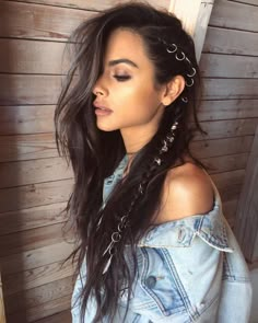 Hair Braid Rings, Glamorous Hair, Bohemian Hairstyles, Trending Hairstyles