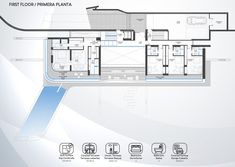 the floor plan for an apartment building