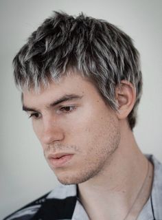 100 Trending Haircuts for Men (Haircuts for 2021) Long Buzz Cut, Grunge Haircut, Caesar Haircut, Popular Mens Hairstyles, Thick Beard, Mens Hairstyle, New Hair Trends, Spiky Hair, Short Curls