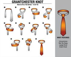 Grantchester knot Necktie Knots