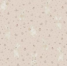 Exclusively at Designer Wallcoverings and Fabrics Bunny Laptop Wallpaper, Childrens Bedroom Wallpaper, Annie Sloan Paint Colors, Field Wallpaper, Nursery Wall Murals, Murals For Kids, Headboard Styles, Bunny Wallpaper, Annie Sloan Paints