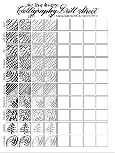 the printable pattern is shown in black and white, with different designs on it