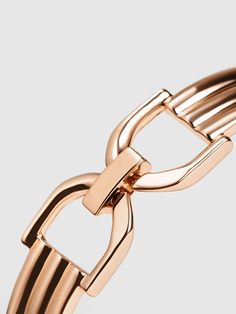 Delicate and dainty, this Gabine cuff bracelet in rose gold is an absolute dream. Featuring interlocking Gabine buckles in a symmetrical design, this accessory will add just the right amount of luxe and shine to any outfit. Style this gorgeous piece with matching rose gold jewellery and a white sundress for a lovely brunch-ready outfit. Rose Gold Jewellery, Rose Gold Cuff Bracelet, Symmetrical Design, White Sundress, Charles Keith, Rose Gold Jewelry, Outfit Style, Gold Jewellery, Cuff Bracelet