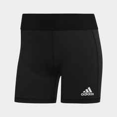 adidas Techfit Volleyball Shorts - Black | adidas US Volleyball Cheers, Adidas Short, Volleyball Shorts, Volley Ball, Women Volleyball, Adidas Shop, Sporty Girls, Womens Football, Shorts With Tights