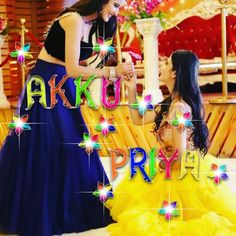 two girls in dresses are talking to each other with the words akuku pride