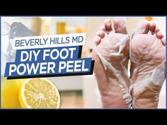 This DIY pre-summer power foot peel will have your feet summer ready in no time, and the recipe is easy to make right at home! No store product necessary. Foot Mask Diy, Foot Mask Peel, Cracked Heel Remedies, Diy Foot Soak, Diy Pedicure, Peeling Mask, Pedicure At Home, Cracked Heels, Peeling Skin