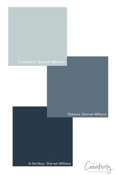 the cover of an album with blue and gray squares on it, which are in different shades