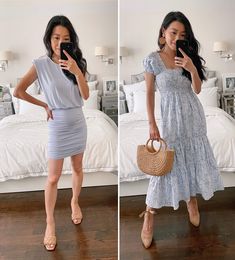 Outfits For Women With Belly, Postpartum Outfits Spring, Postpartum Outfits Summer, Women With Belly, Postpartum Dresses, Post Baby Belly, Belly Roll, Postpartum Fashion, Fashion Style Tips