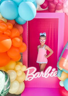 We are located in Troy, Alabama. Unfortunately, we don't ship the Barbie Box Rental.  Come on, Barbie, let's go party! Please contact us to confirm availability for your date. This listing is for rental of the Barbie box. Balloons not included. Overall size 60”H x 24”W The frame is made of thick foam core and UV printe Barbie Party Props, Barbie Frame, Barbie Poses, Hospitality Ideas, Barbie Pool, Balloon Tower, Barbie Box, Pool Birthday, Barbie Theme