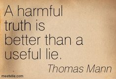 thomas mann quote about truth on white paper