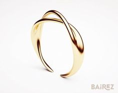 Modern Ring Design, Twisted Gold Ring, Yellow Gold Anniversary Rings, Ring Jewellery Design, Rose Gold Plated Ring, Modernist Jewelry, Gold Rings Fashion, Gold Rings Jewelry, Gold Ring Designs