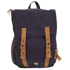 Onyx and Green NEW Classic Backpack with Side and Front P...