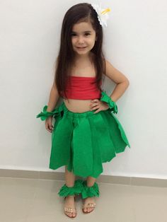 Lilo Costume Kids, Diy Lilo Costume, Hawaiian Girl Costume, Toddler Girl Costume, Hawaii Costume, Lilo Costume, Fruit Dress