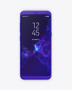 the purple phone case is designed to look like an abstract background