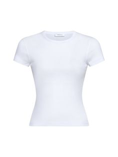 Size Type: InternationalGender: WomenMaterial: NATURAL (VEG)->COTTON100 %Color: WHITEMade in: PTProduct ID: W1082R17-WHT*Import tax/duty will be calculated at checkout (If applicable) Nyc Wardrobe, Nyc Shirt, Wardrobe Nyc, Top Outfit, Crop Top Outfits, Simple Trendy Outfits, White Shirts, Cute Fits, Christmas List