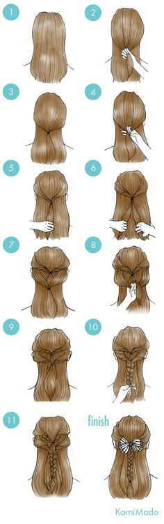 Flip Braid, Media Cola, Super Hair, Peinados Fáciles Para Cabello Corto, Makeup Eyes, Braid Hair, Hairstyles For School, Hair Dos