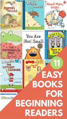 children's books with the title easy books for beginning readers