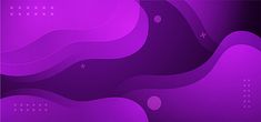 an abstract purple background with circles and stars