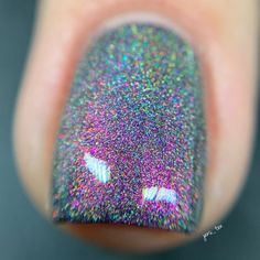 Glitter Pedicure, Sparkle Nail Polish, Cute Nail Colors, Cruelty Free Nail Polish, Funky Nail Art, Cute Toe Nails, Nail Polish Designs, Glitter Nail Art