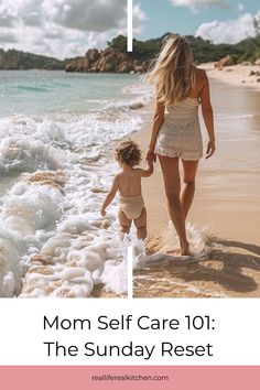 Mom and child on a beach Delicious Family Meals, Rest Days, Have A Day, Unforgettable Memories, Planning Ideas, Busy Mom, Herbal Remedies