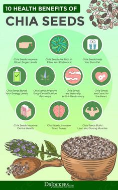 Chia seeds support your digestion, energy, brain and detoxification pathways. Discover the top 3 health benefits of chia seeds. Body Detoxification, Natural Antibiotics, Cold Home Remedies