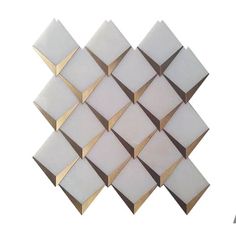 WATERJET ANGOLO 3 Diamond Tile Pattern, Mosaic Tile Sheets, Calacatta Gold Marble, Diamond Tile, Marble Mosaic Tiles, Natural Stone Tile, Marble Mosaic, Gold Marble, Stone Mosaic