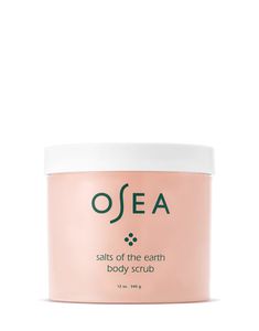 Moisturizing Body Scrub, Osea Malibu, Best Body Scrub, Salt Body Scrub, Salt Of The Earth, Sensory Experience, Gentle Exfoliator, Work It, Oils For Skin