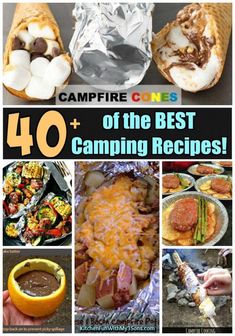 the best camping recipes for campers and their families to enjoy in the summertime