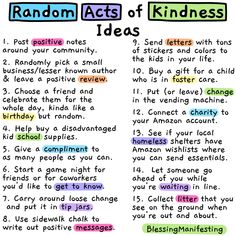 an image of random acts of kindness