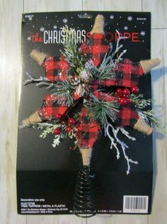 the christmas hope magazine cover with an ornament in it's centerpiece