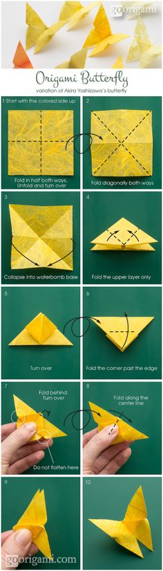 how to make an origami bird out of paper