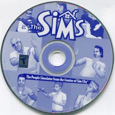 the cd cover for the movie, the sims