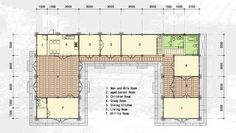 the floor plan for an apartment building