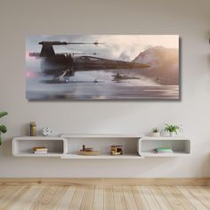 Starwars X Wing Over Water Canvas,Starwars Poster,Game Room Decor,Luke Skywalker,Darth Vader Poster,Gift for Kids,Kids Room Decor,Gift I design the products myself. I have a quality printing machine and I get the printouts there. and I create a panel by stretching the canvas. I also send the printout in poster form for those who do not want a panel. Canvas Digital Printed has a realistic look. If you want to make panels in your own home, I can make special prints for you. You can buy it as a rolled camvas. **Poster: It is sent in roll form. Made of Canvas Fabric. Roll Of Canvas: Sent as a Roll. Edges are mirrored Made of Canvas Fabric.  Panel: Ready to hang on the wall. internally framed(Made of Canvas Fabric.) *100% Cotton Canvas Dyeing Fabric. *100% Original HP Ultra Viole Inks. *Satin v Starwars X Wing, Star Wars Living Room, Luke Skywalker Darth Vader, Darth Vader Poster, Poster Game, Poster Dark, Dyeing Fabric, X Wing, Fabric Panel