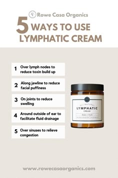 Lymphatic cream benefits Lymph Fluid, Natural Healing Remedies, Natural Health Remedies, Health And Beauty Tips, Holistic Healing, Natural Medicine, Pain Free, Stay Healthy, Body Health