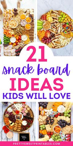 the best snack board ideas for kids will love