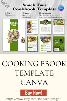 the cooking book template can be used to create brochures