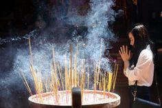 Taoist Temple, Incense Burning, South East Asian, Japanese Incense, Burning Incense, Indigenous Culture, Ho Chi Minh City, Ho Chi Minh, Incense Sticks